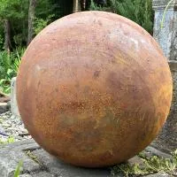 Стальная сфера — 3D КОРТЕН (518913) ∅ 1500 мм. Осташков