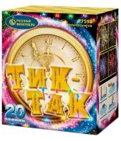 Батарея салютов Тик-так Р7598 купить от производителя Русский Фейерверк — Осташков