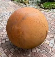 Кортеновский шар — дизайн (518925) ∅ 800 мм. Осташков 