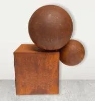 Композиция — шары кортен (518926) ∅ 250 - ∅ 450  Осташков 