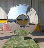 Линза арт объект (519058) ∅ 1000 сталь AISI304 Осташков 