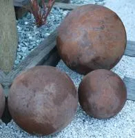 Шары кортен уличный декор (518951) ∅ 600 500 300  мм. Осташков 