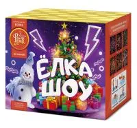 Батарея салютов Ёлка-шоу ЕС682 купить от производителя ФейерЛэнд — Осташков