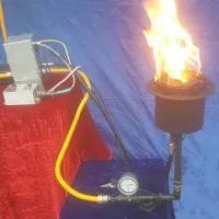 Газовая горелка апс (газ-контроль) (1623) поставка - автомат вечный огонь ø 154 мм. ветроустойчивая  в Осташкове