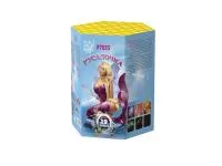 Батарея салютов Русалочка. Купить Батарея салютов Русалочка Р7055ФМ — магазин продажа салютов недорого —  Осташков, производитель Русский фейерверк - Русская пиротехника, доставка по России  +7 963 711 89 03 — Осташков | ostashkov.piroclub.ru