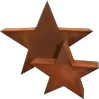 Звезда на монумент кортеновская сталь в Осташкове (518500)
