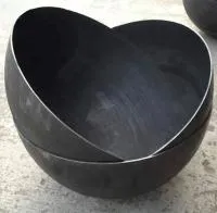 Полусфера сталь Ст3 ∅ 1250 стенка 3 мм.