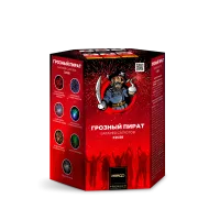 Фейерверк Грозный пират. Купить Фейерверк Грозный пират Z2028 — магазин продажа салютов недорого —  Осташков, производитель Русский фейерверк - Русская пиротехника, доставка по России  +7 963 711 89 03 — Осташков | ostashkov.piroclub.ru